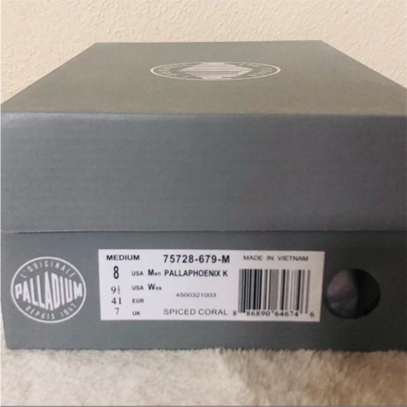 NWT Palladium coral fashion sneaker - Picture 10 of 11